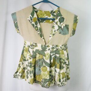 Fancy Hanging Bag for Clothes Pins Vintage Retro EUC Bag Holder 50's Style Dress